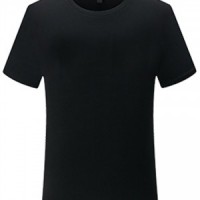 SKT028 manufacturing round neck short sleeve T-shirt design net color T-shirt center 45 degree